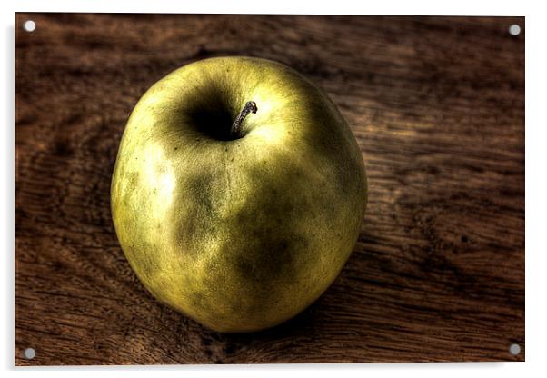  a Simple Apple Acrylic by Dean Messenger