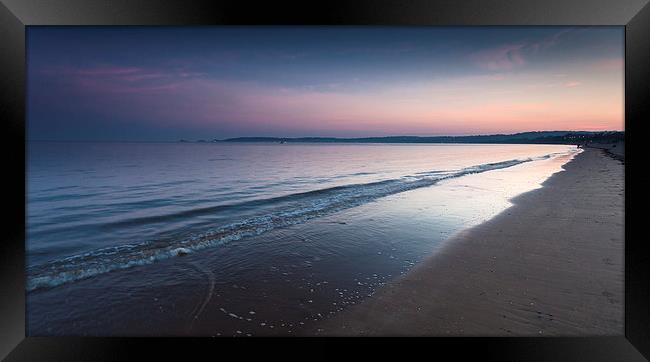  Swansea bay and Mumbles Framed Print by Leighton Collins