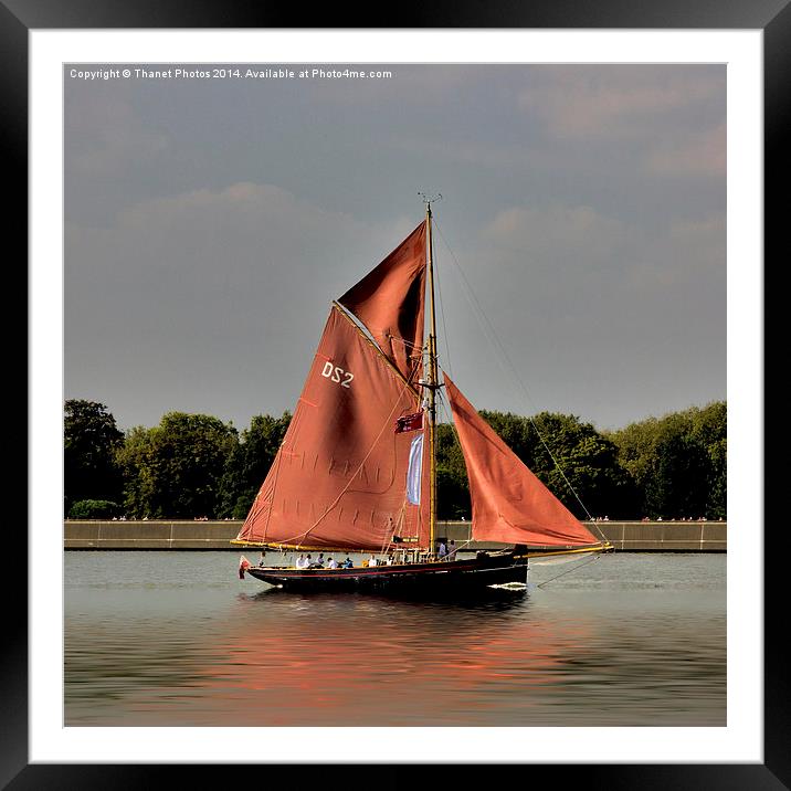  Jolie Brise Framed Mounted Print by Thanet Photos