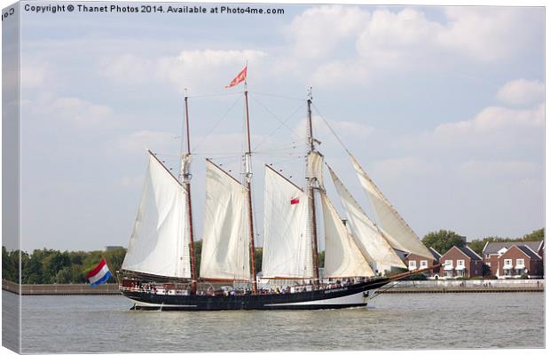  Oosterschelde Canvas Print by Thanet Photos