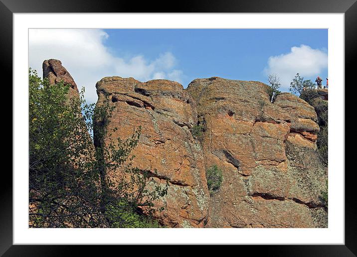 Belogradchik Rocks  Framed Mounted Print by Tony Murtagh