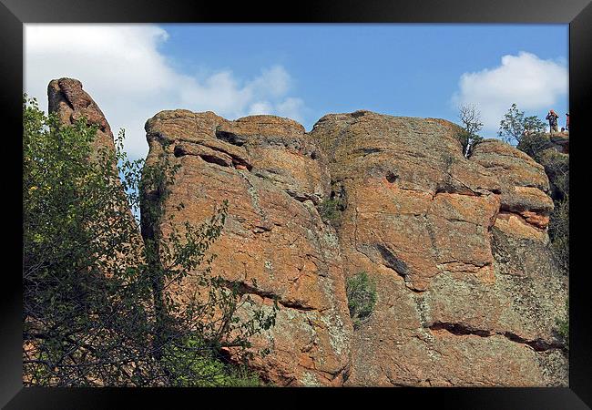 Belogradchik Rocks  Framed Print by Tony Murtagh