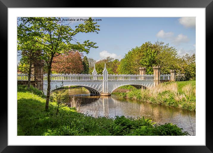  Eglinton's Tournament Bridge Framed Mounted Print by Chris Archer