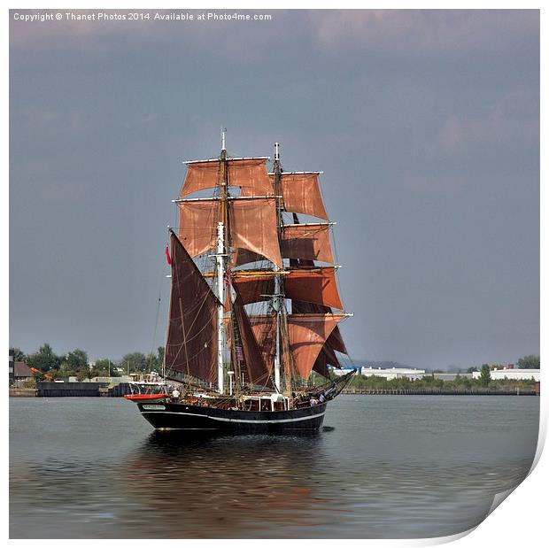  Eye of the Wind Print by Thanet Photos