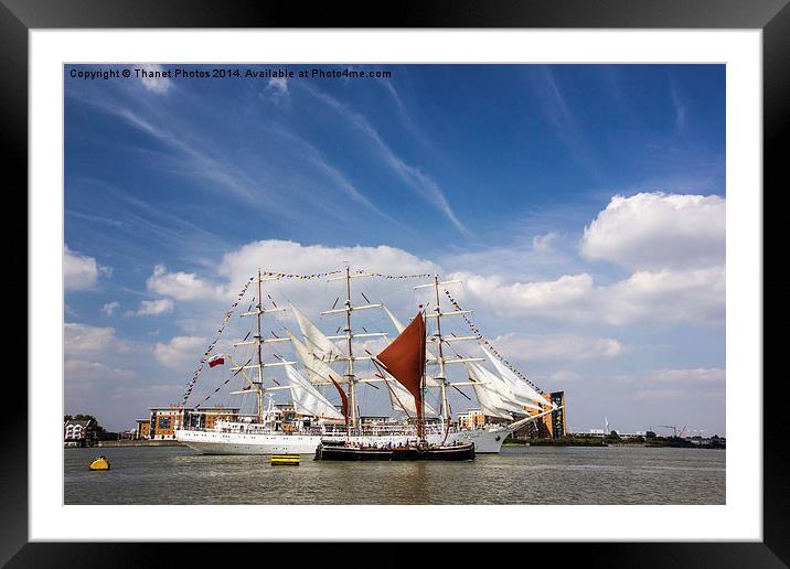 tall ships festival  Framed Mounted Print by Thanet Photos