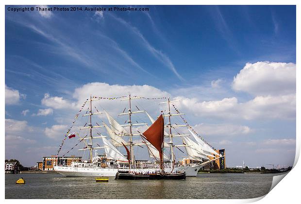 tall ships festival  Print by Thanet Photos