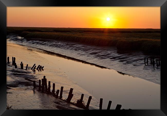 Westerhever Framed Print by Thomas Schaeffer