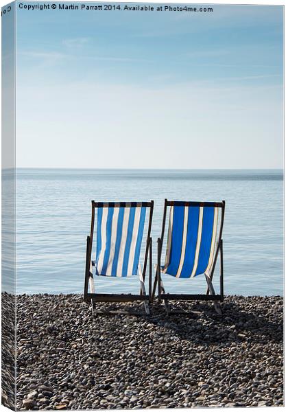 Just the Two of Us Canvas Print by Martin Parratt