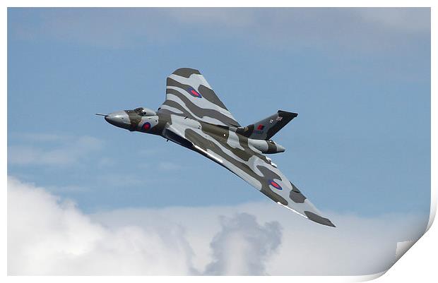  Avro Vulcan XH558 Print by Philip Catleugh