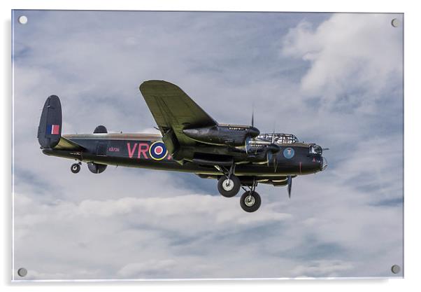  Lancaster Finals Acrylic by Lee Wilson