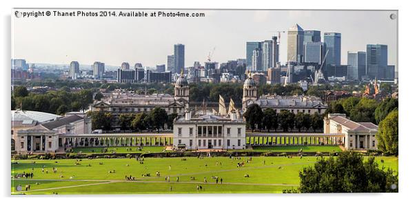  Greenwich park London Acrylic by Thanet Photos