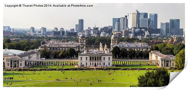  Greenwich park London Print by Thanet Photos