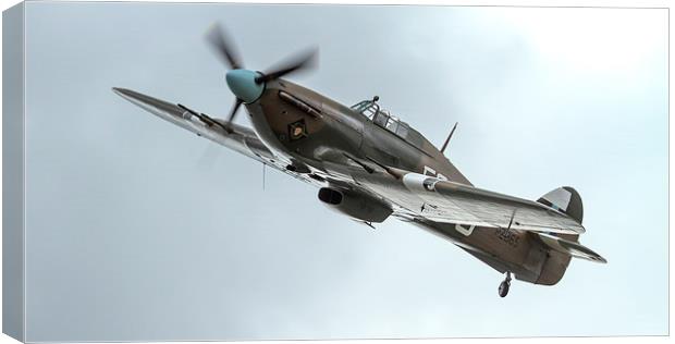  Hawker Hurricane IIC Canvas Print by Philip Catleugh