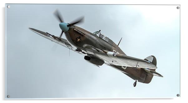  Hawker Hurricane IIC Acrylic by Philip Catleugh