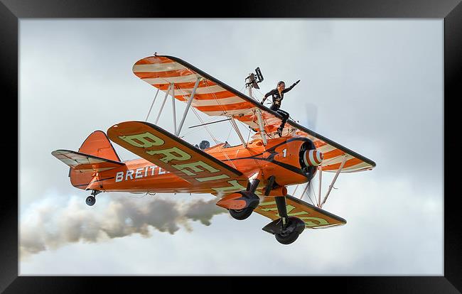  The Brietling Wingwalkers Framed Print by Philip Catleugh