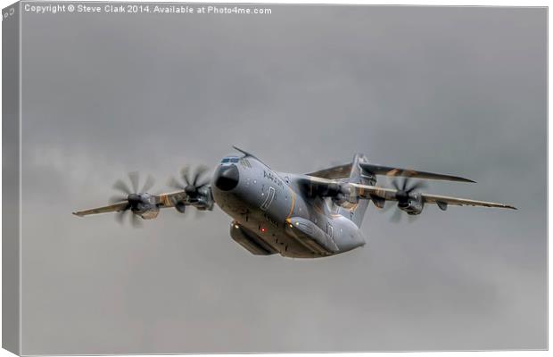  Airbus A400M Canvas Print by Steve H Clark