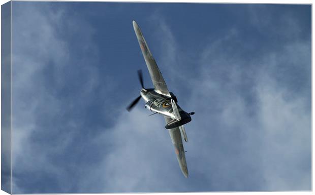  Hawker Hurricane IIb Canvas Print by Philip Catleugh