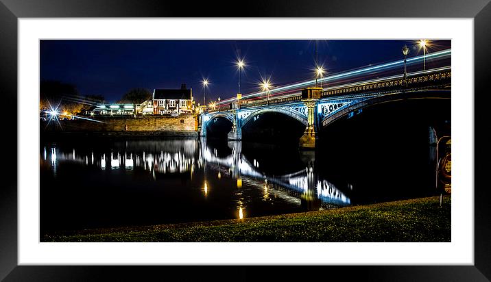  trent bridge Framed Mounted Print by curtis taylor