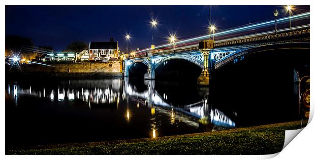  trent bridge Print by curtis taylor