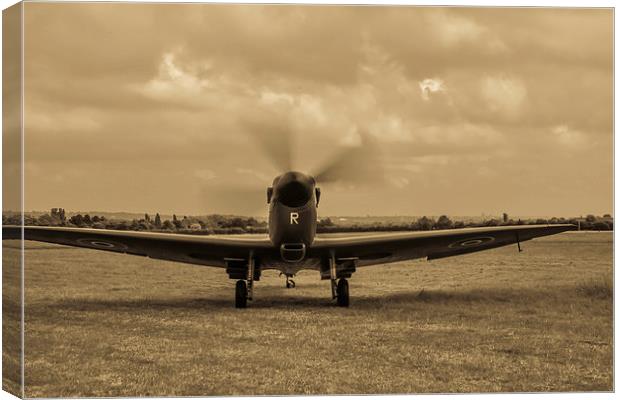  spitfire Canvas Print by curtis taylor