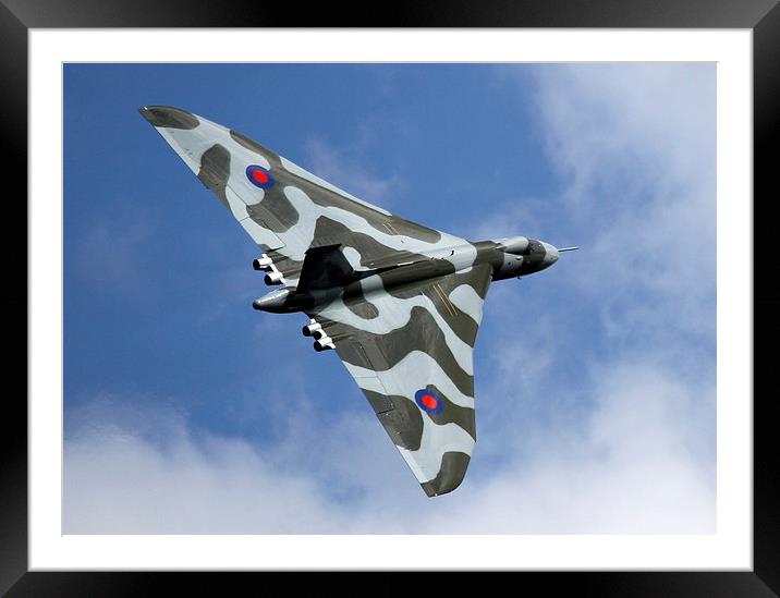  AVro Vulcan B2 XH558 Framed Mounted Print by Philip Catleugh