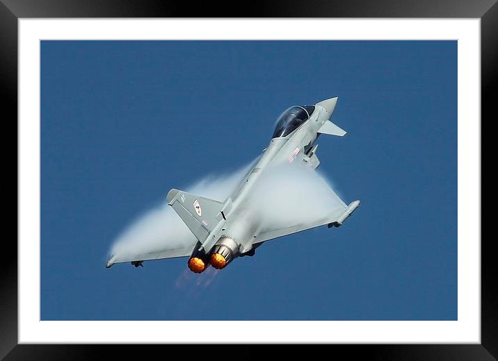  RAF Eurofighter Typhoon Framed Mounted Print by Philip Catleugh