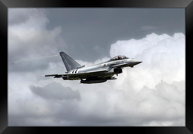 RAF Typhoon  Framed Print by J Biggadike