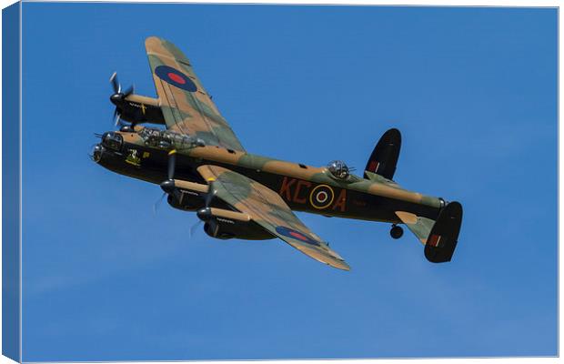  Lancaster Bomber Thumper Mk3 Canvas Print by Oxon Images