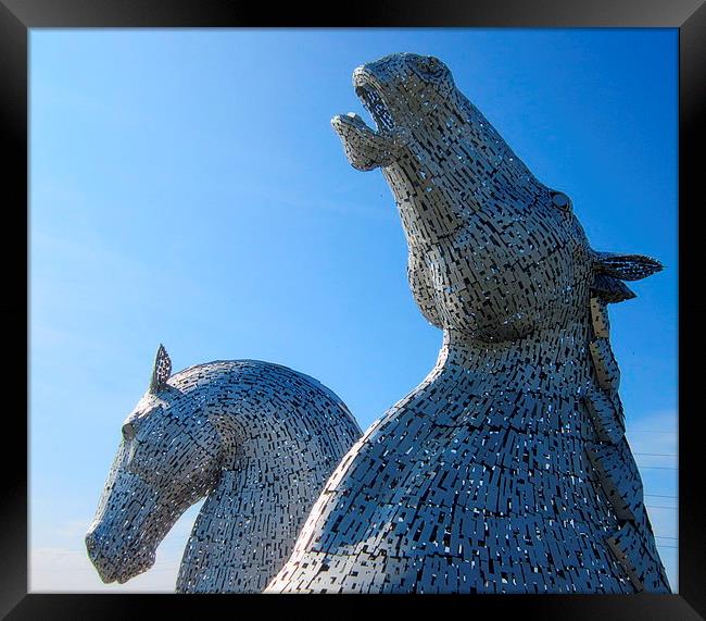  the kelpies Framed Print by dale rys (LP)