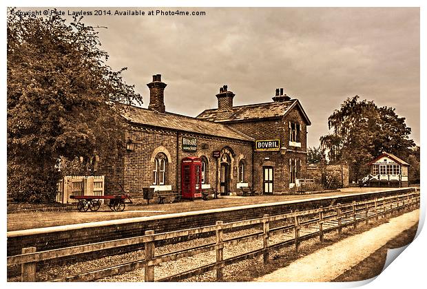  Hadlow Road Station Print by Pete Lawless