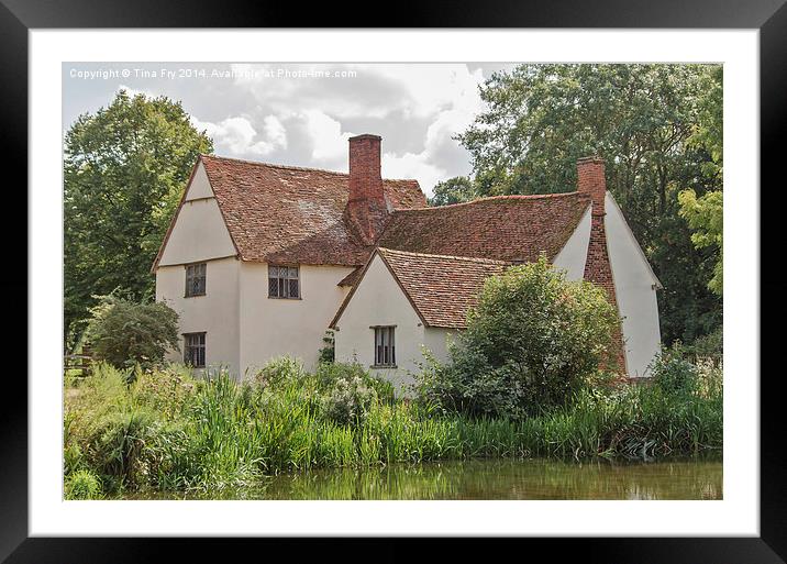 Willy lotts House Framed Mounted Print by Tina Fry