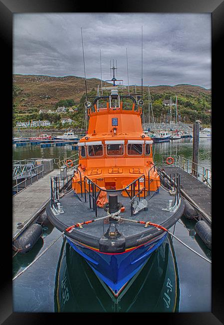  Mallaig Lifeboat Framed Print by Mark Godden