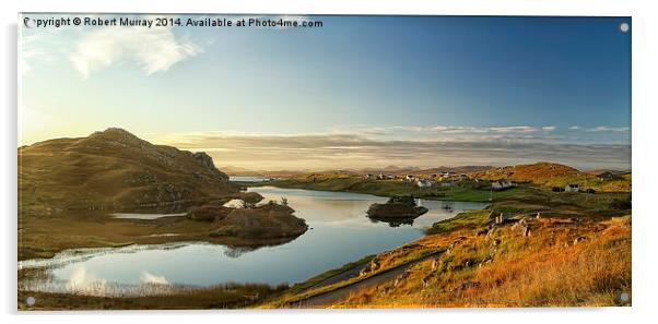  Hebridean Panorama Acrylic by Robert Murray
