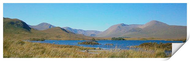  highland landscape    Print by dale rys (LP)