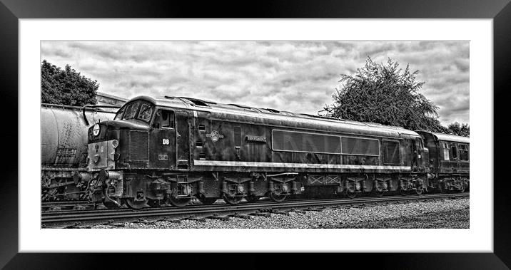  Peak Rail Derbyshire Framed Mounted Print by Andy Smith