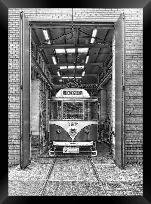  Crich Tramway Framed Print by Andy Smith