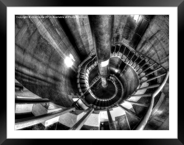  Those Stairs Framed Mounted Print by chief rocka