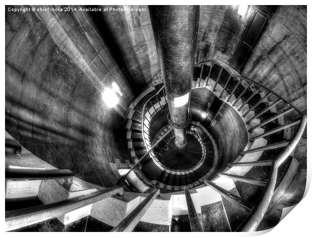  Those Stairs Print by chief rocka