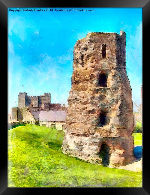 Pharos at Dover Castle Framed Print by Andy Huntley