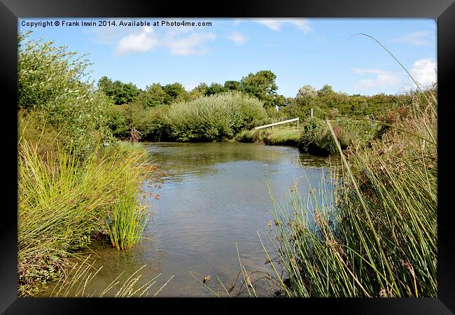 A quiet spot on Thurstaston Common Nature reserve Framed Print by Frank Irwin