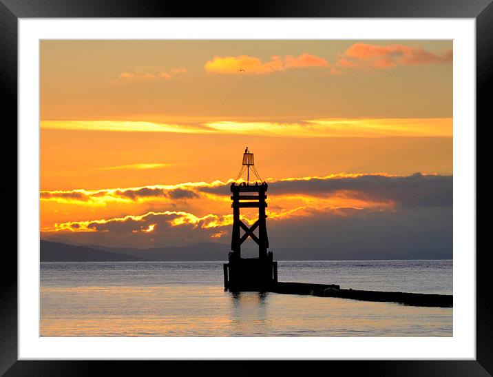 tranquil  Framed Mounted Print by sue davies