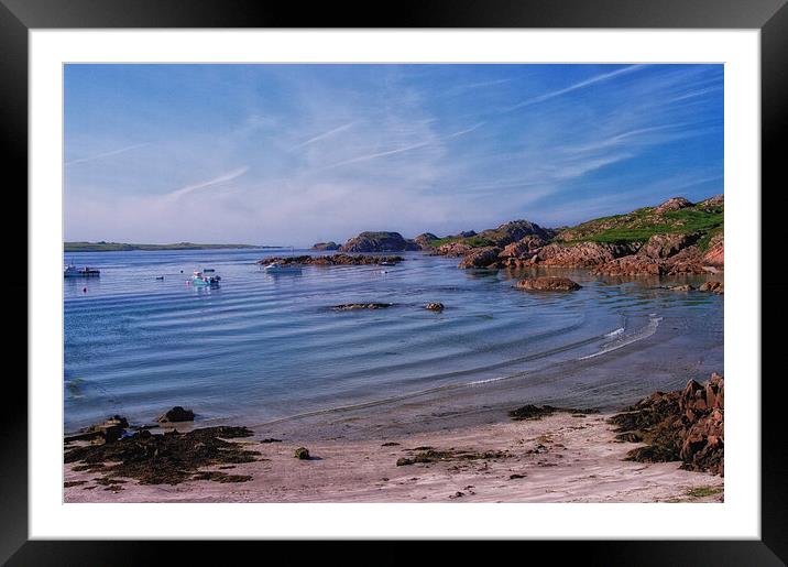  Fionnphort Bay Framed Mounted Print by Jacqi Elmslie