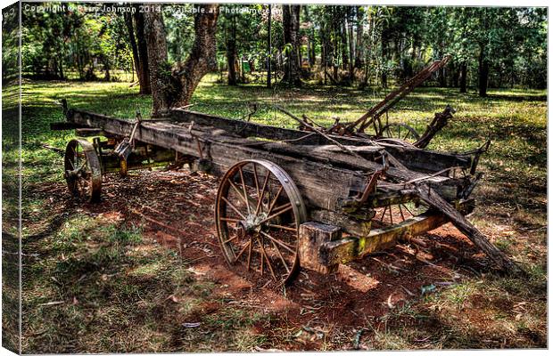 Trailer Canvas Print by Perry Johnson