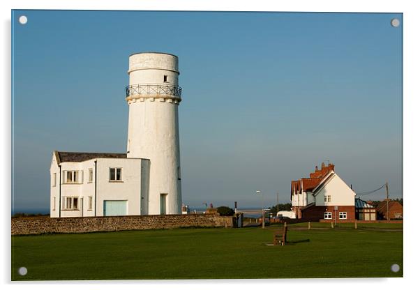 Hunstanton Lighthouse, Norfolk, UK Acrylic by John Edwards