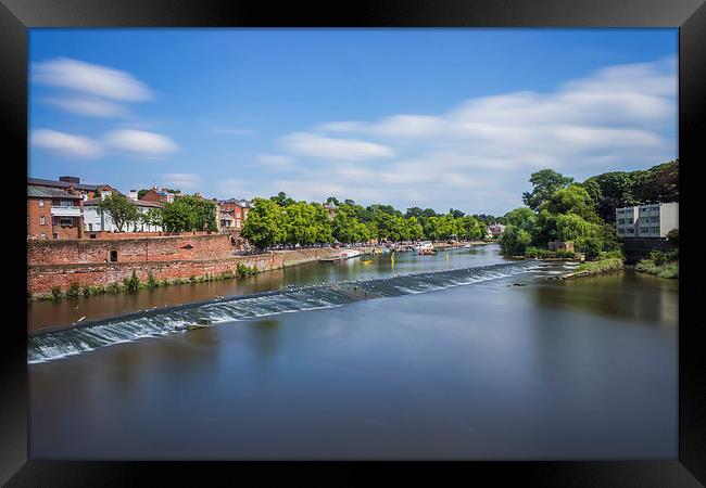 River Dee Chester  Framed Print by Ian Mitchell
