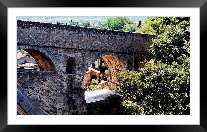  Pont du Diable Framed Mounted Print by Paul Williams