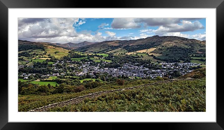 Ambleside Framed Mounted Print by Roger Green