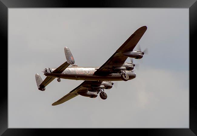 Avro Lancaster PA474 taking off  Framed Print by Gary Eason
