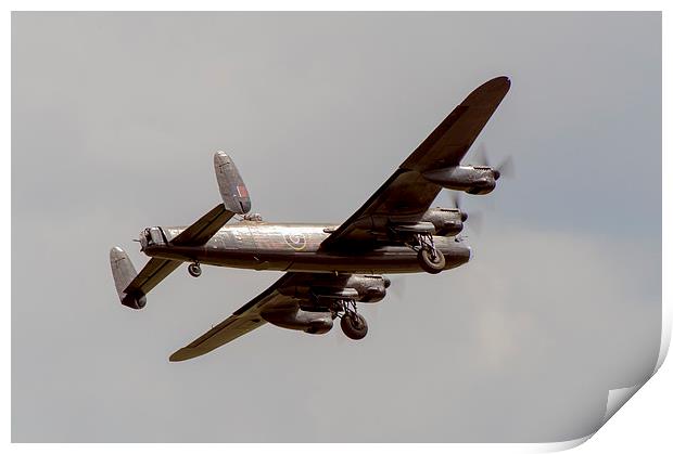Avro Lancaster PA474 taking off  Print by Gary Eason
