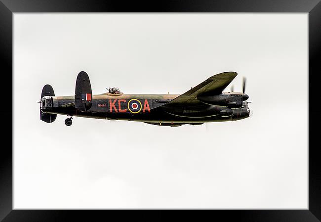 Avro Lancaster PA474 Framed Print by Gary Eason